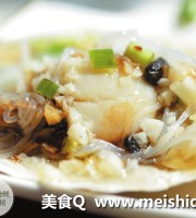 蒜蓉粉丝蒸扇贝