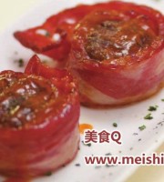 培根牛肉卷
