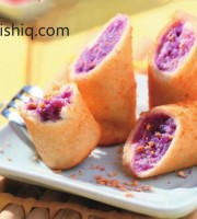 自制简单又好吃芋泥吐司卷