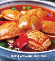 咸鲜醇厚红烧鲍鱼