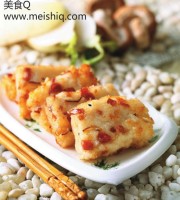 自制风味萝卜糕：开味小吃