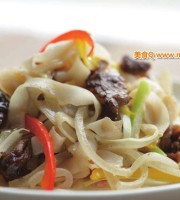 干炒牛河，广东抄河粉