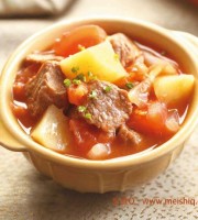 家常番茄土豆炖牛肉做法