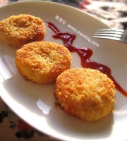 香脆诱人鸡肉可乐饼