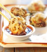 油泼蔬菜土豆丸子