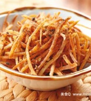 在家轻松做椒盐土豆丝