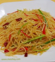 超级经典家常醋溜土豆丝做法