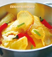 干锅土豆片：超级下饭家常做法