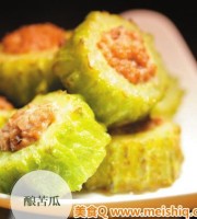 减肥好菜客家酿苦瓜