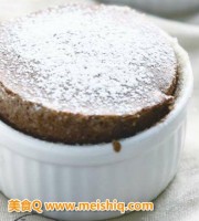 入口即化的巧克力舒芙蕾