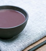 黑米熬制软糯适口的米糊