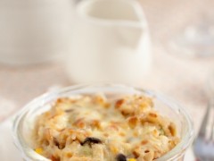 剩米饭的华丽转身---芝士蘑菇焗饭