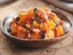 简单易做鲮鱼烧土豆