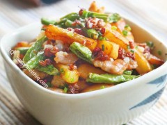 薯香干煸豇豆做法