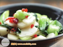 简单又美味的青菜炒年糕怎么做好吃