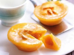 酸甜可口的橙味南瓜糕