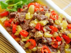 小炒泡椒黄牛肉家常做法