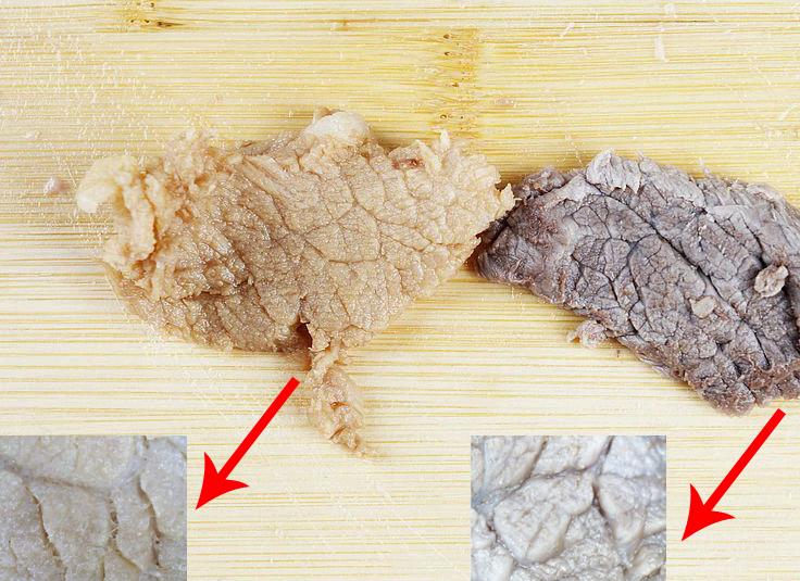 如何辨别假牛肉，做法全过程曝光。