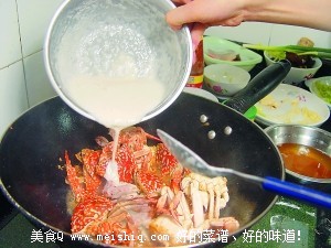 上海名菜:面拖蟹