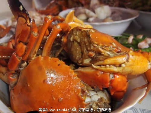 豪华的海鲜版年夜饭