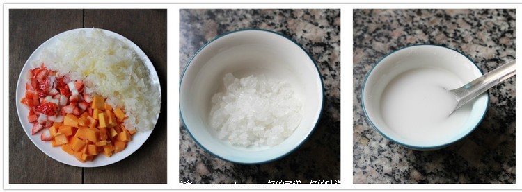 过年别总吃肉：十分钟速成银耳水果羹