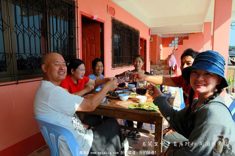 在泰国华侨家过大年的美食！