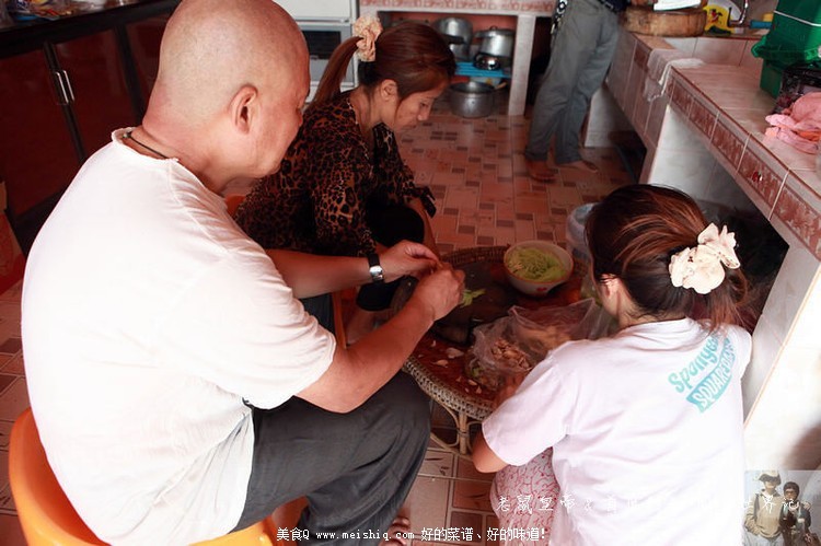 在泰国华侨家过大年的美食！