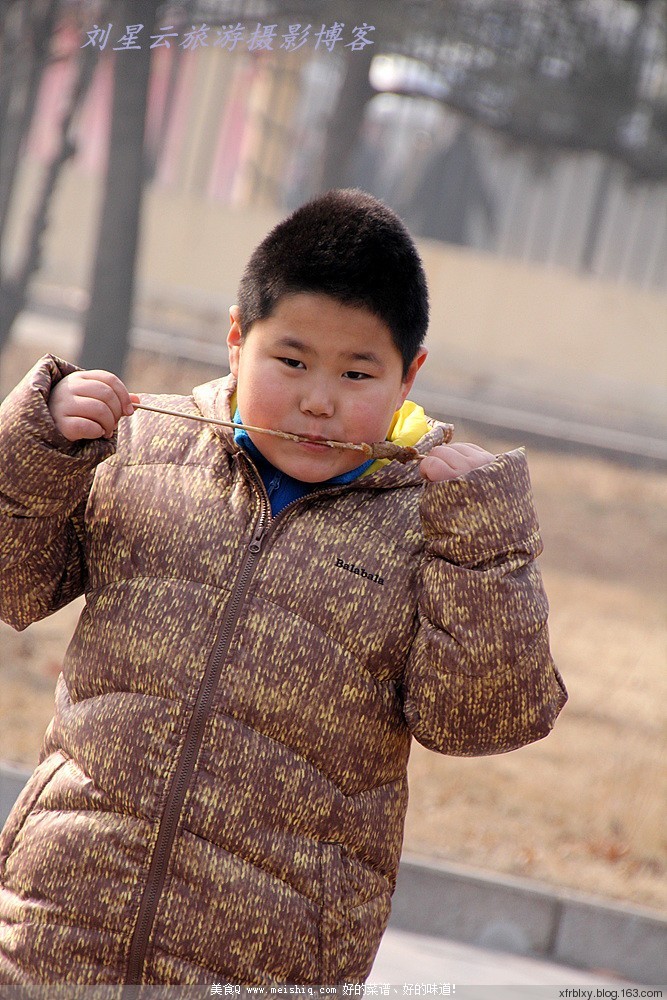 实拍:庙会变成烤串的海洋京城庙会美食系列照