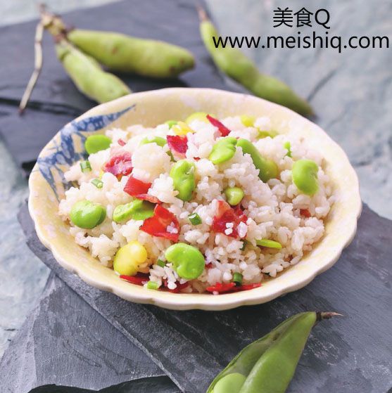 蚕豆炒饭