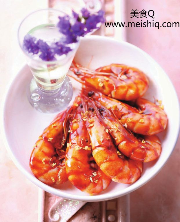 甘美桂花虾