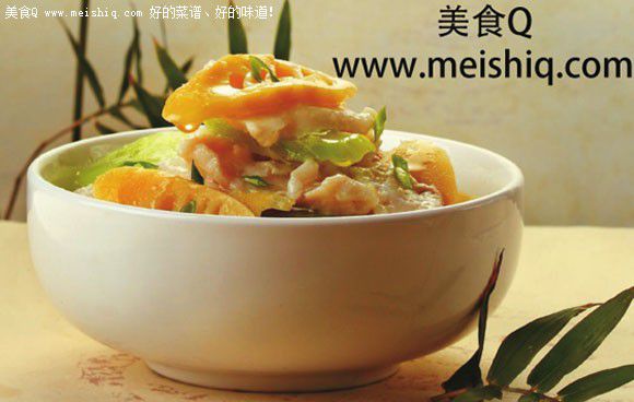 冬笋片炒鱼片