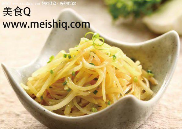 鸡汁葱油炒土豆丝