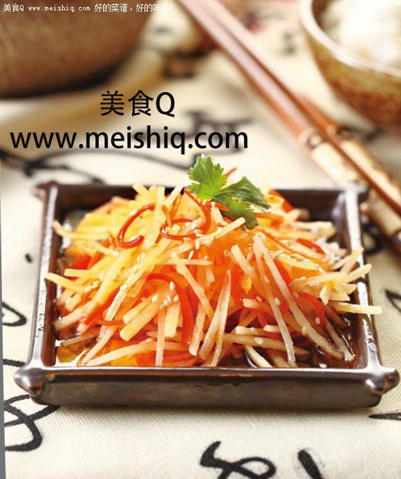 家常凉拌土豆丝