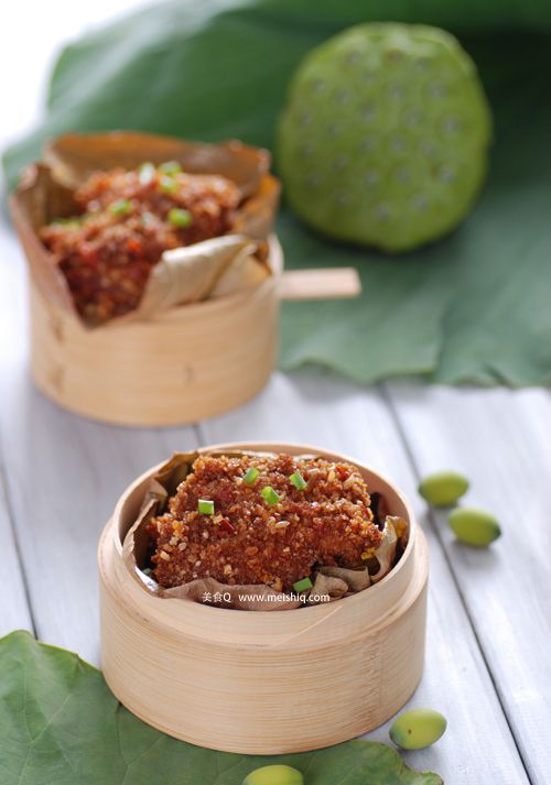 荷叶粉蒸肉做法