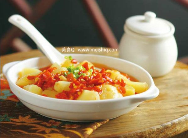 剁椒蒸土豆做法