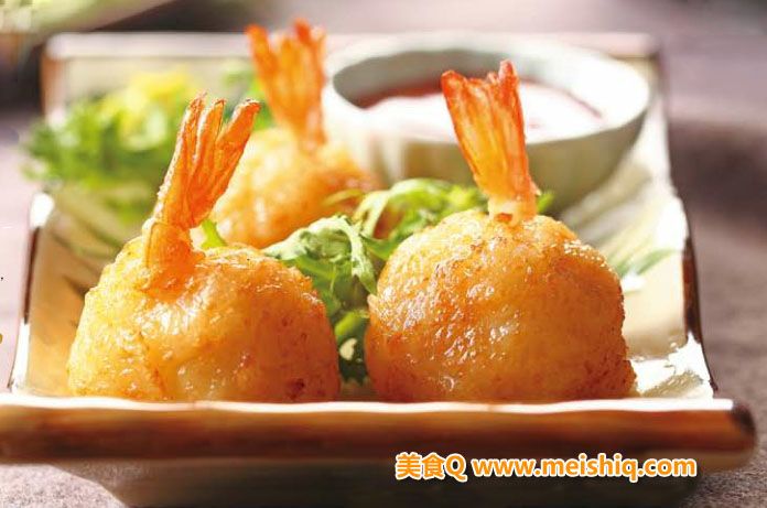 土豆虾球制作方法