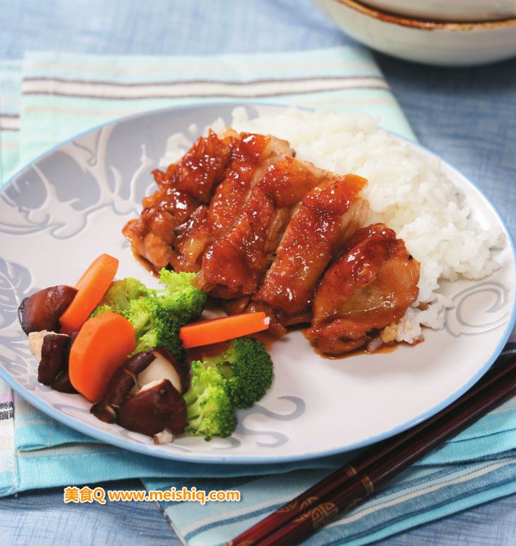 日式照烧鸡排饭