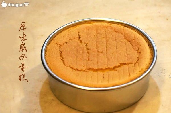 原味戚风蛋糕