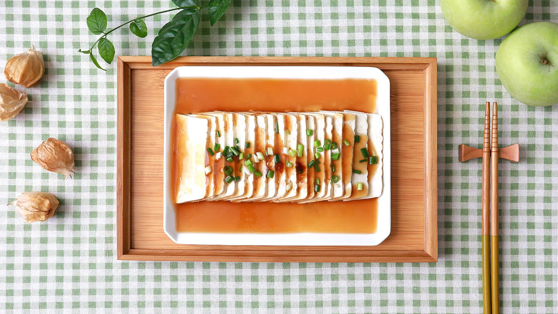 小葱拌豆腐