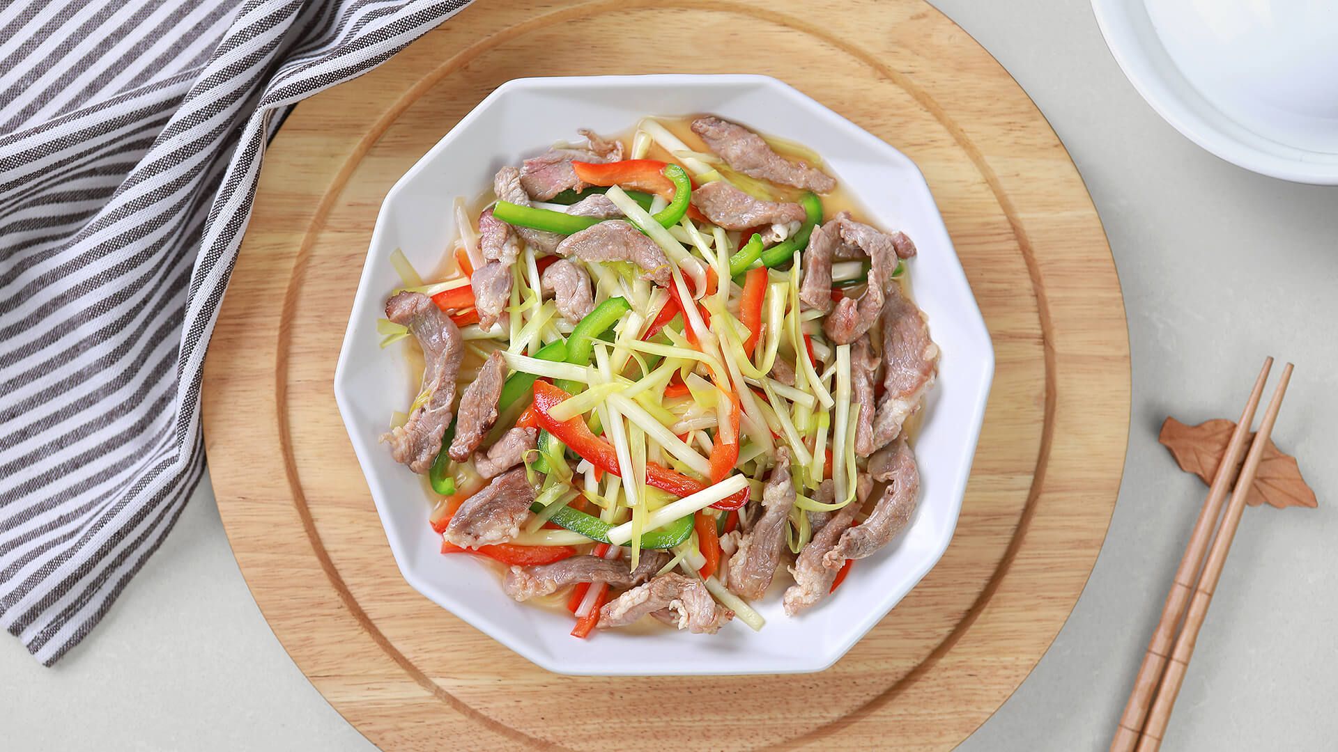 韭黄炒肉