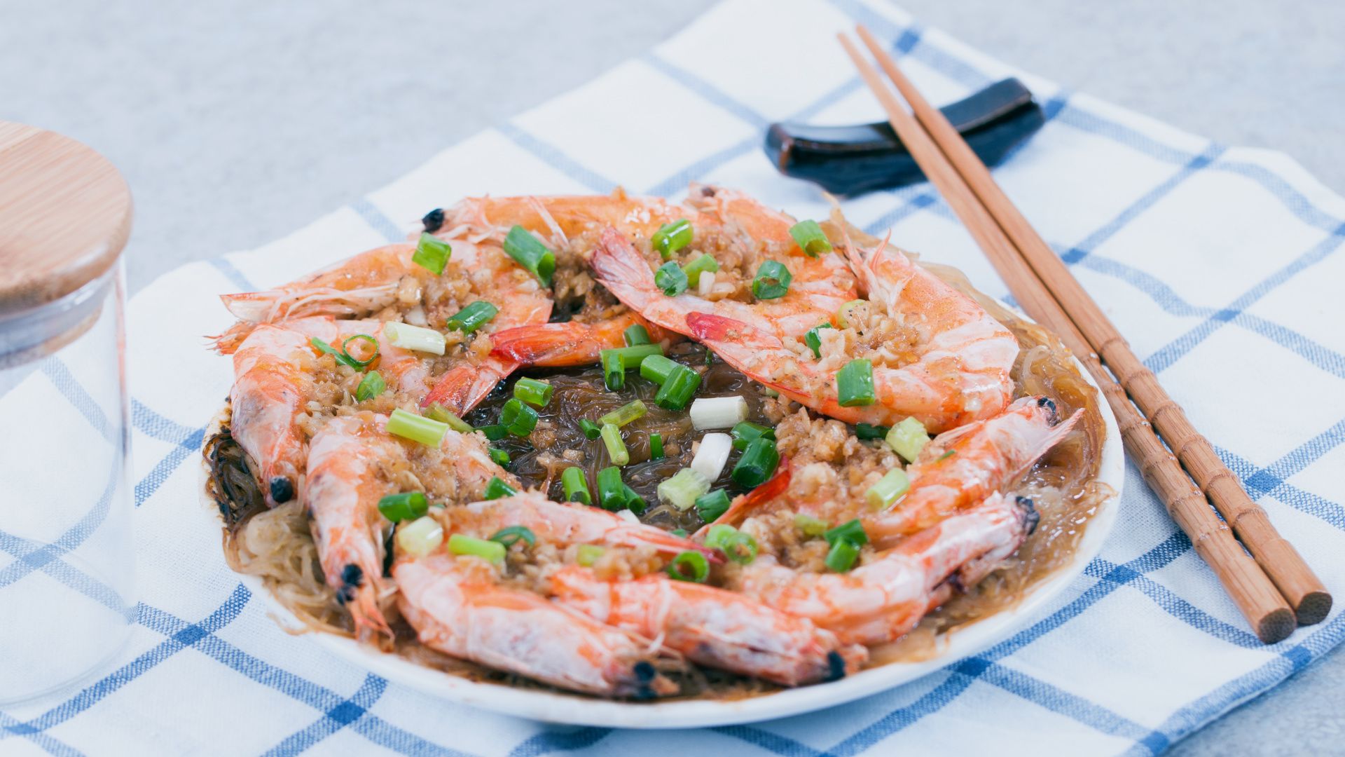 粉丝蒸虾