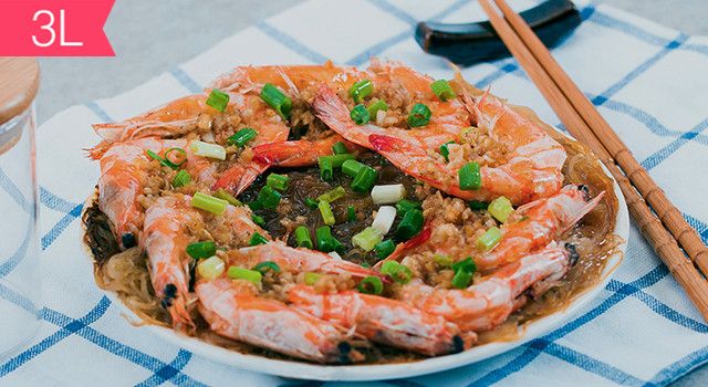 粉丝蒸虾