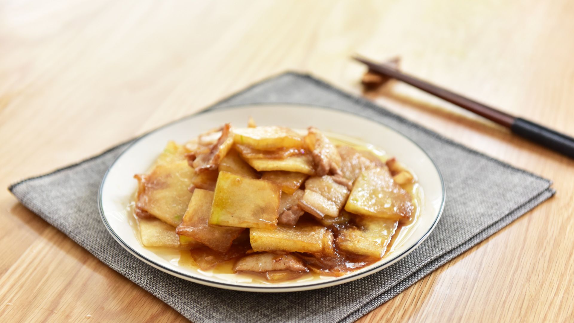 冬瓜焖肉
