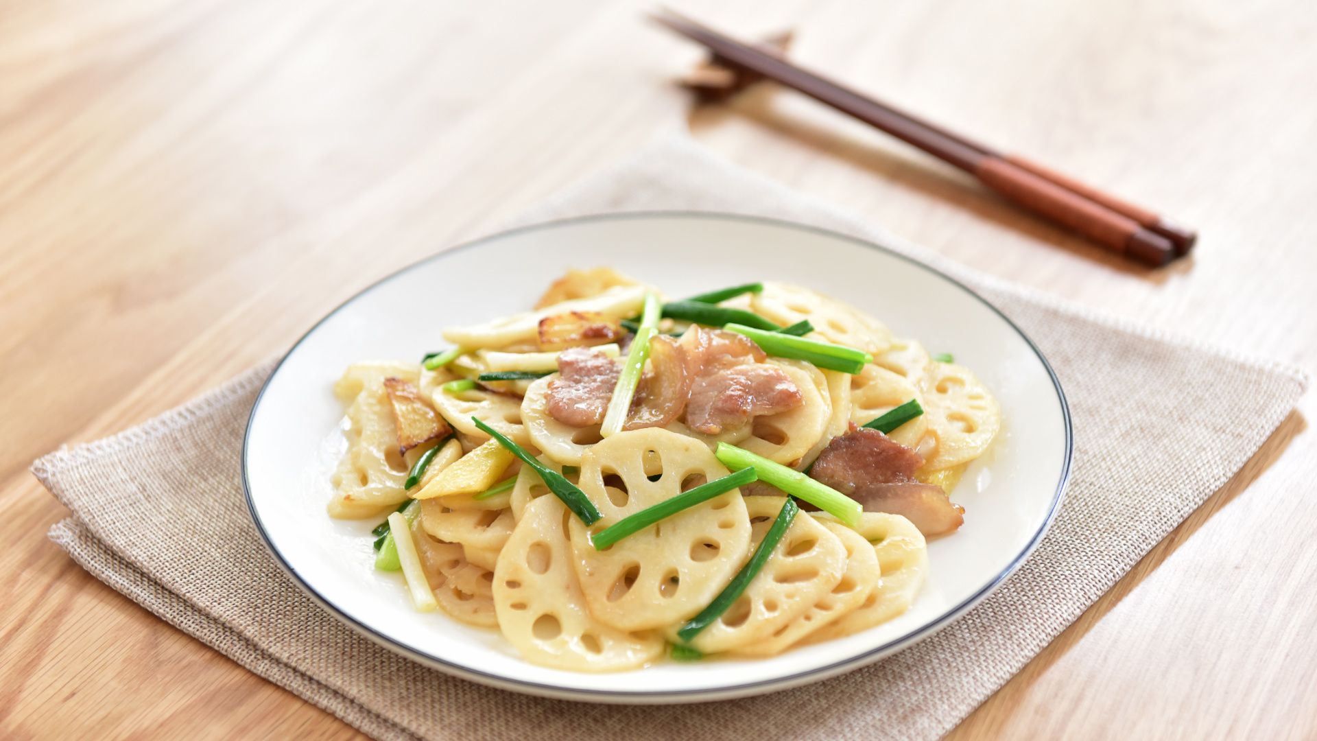 莲藕焖肉