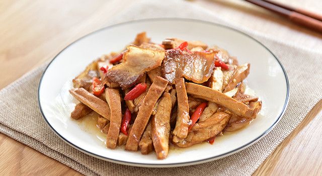 香干肉丝