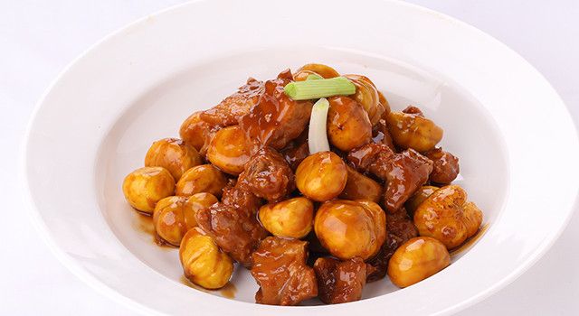 板栗焖排骨